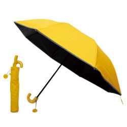 反射付かんたん折りたたみ日傘（晴雨兼用）