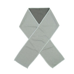 水に濡らして首や頭に巻くだけでひんやり冷却タオル