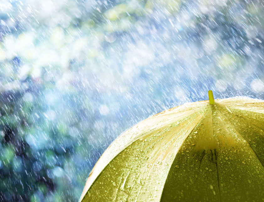 雨の日も安心
